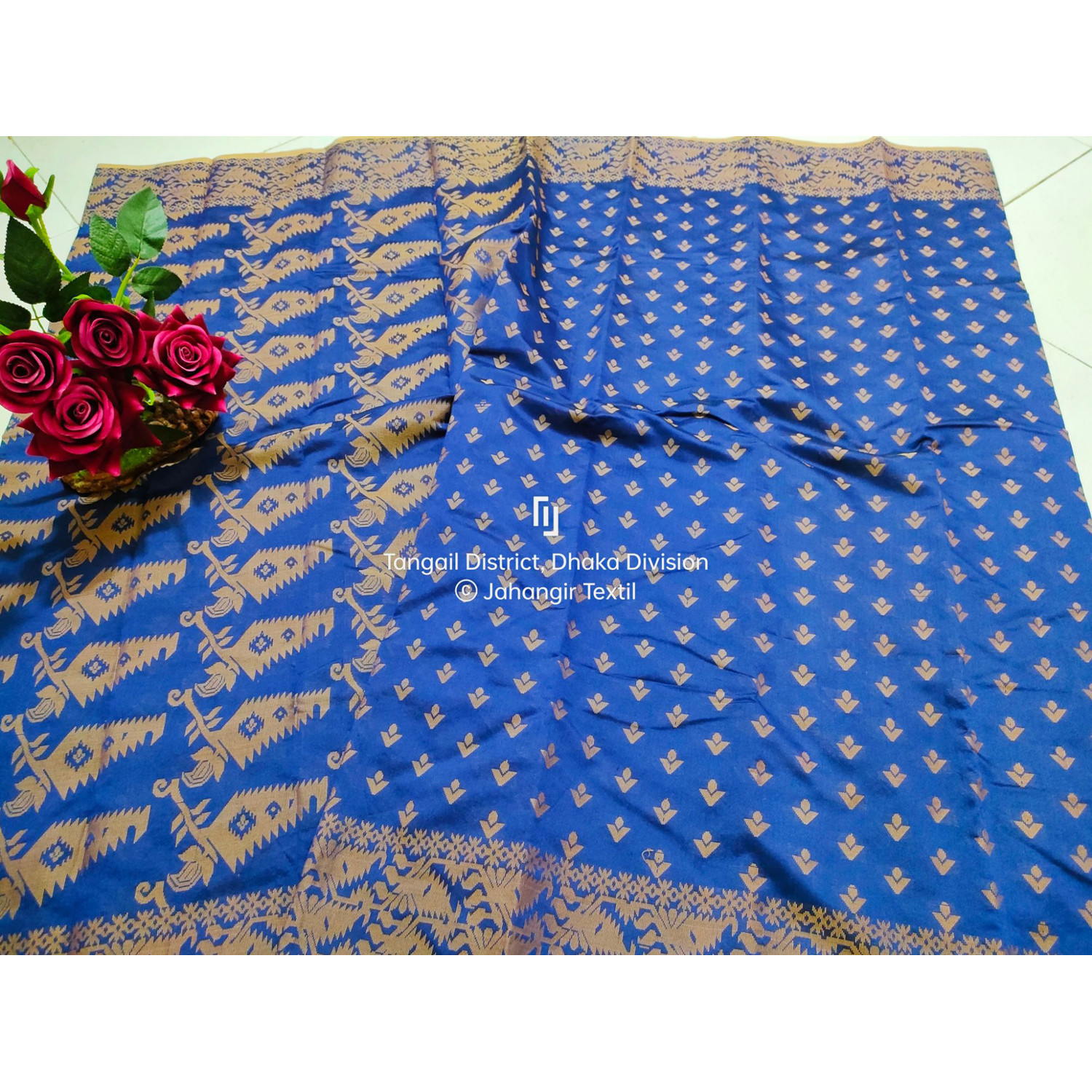 tangail half silk jamdani Saree for Women