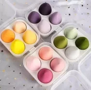 4pcs Beauty Blender Makeup Puff Set With box