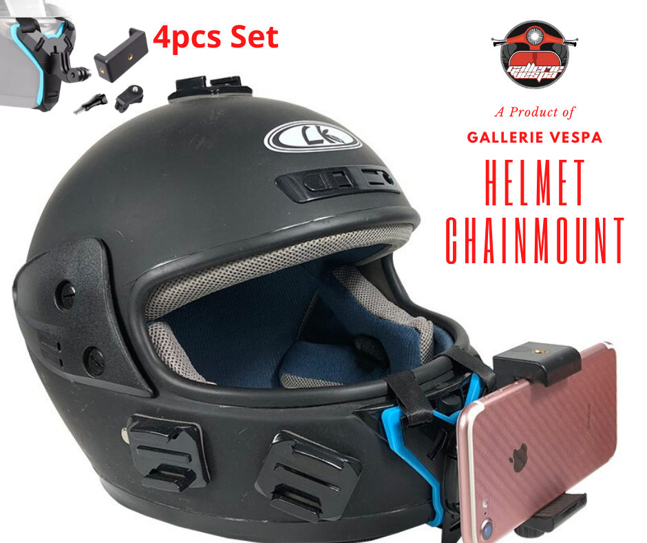 Helmet Chin Mount Motorcycle Helmet Stand for Action Camera& mobile