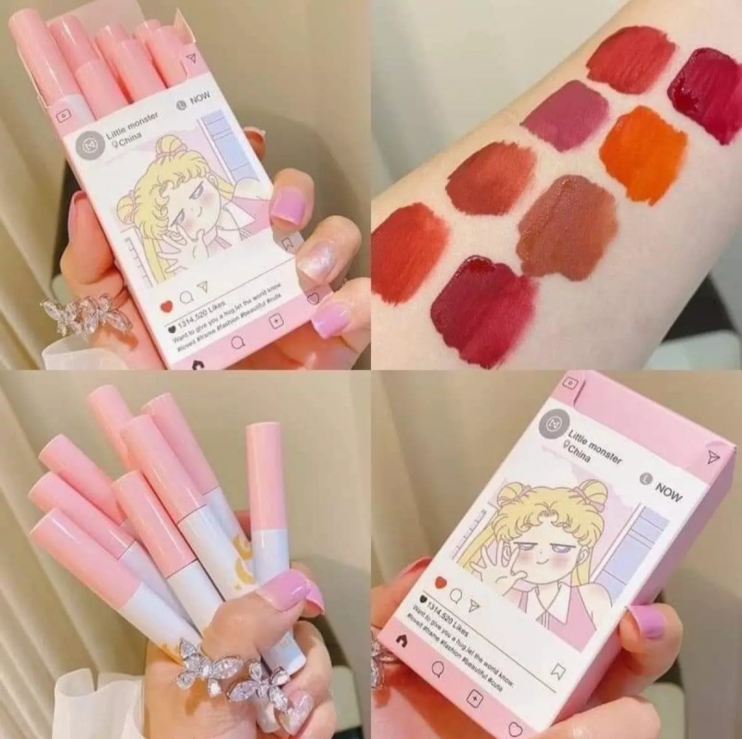 Lipstick For Women - 8 Pieces 1 box