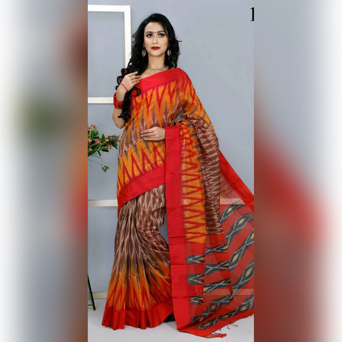 TangailNew Design Tater Gas Cotton Suti Saree for Women