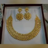 Gold Plated Necklaces Set for Women