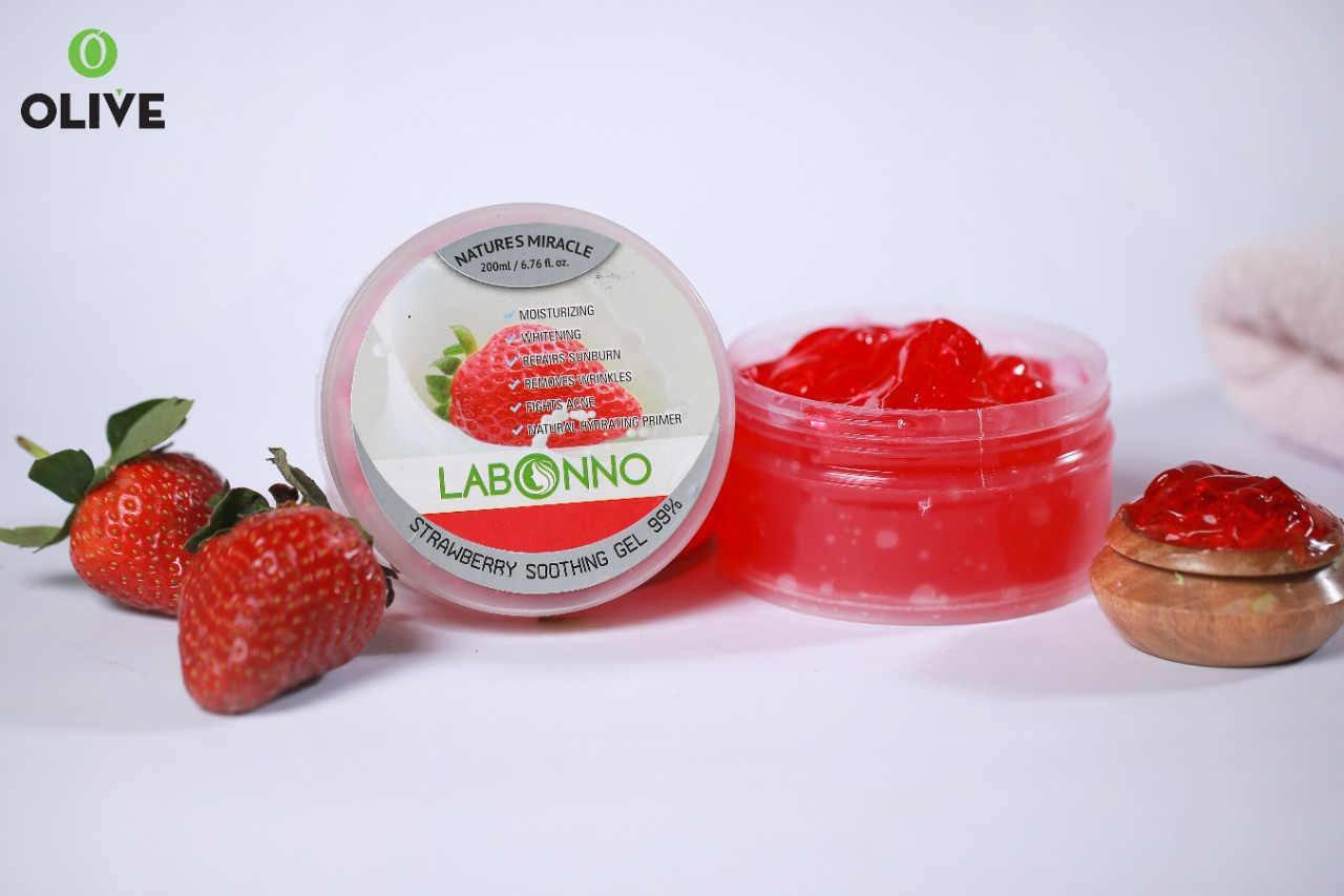 LABONNO WHITENING STRAWBERRY SOOTHING GEL