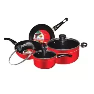 Kiam Non Stick 7 Piece Cookware Set