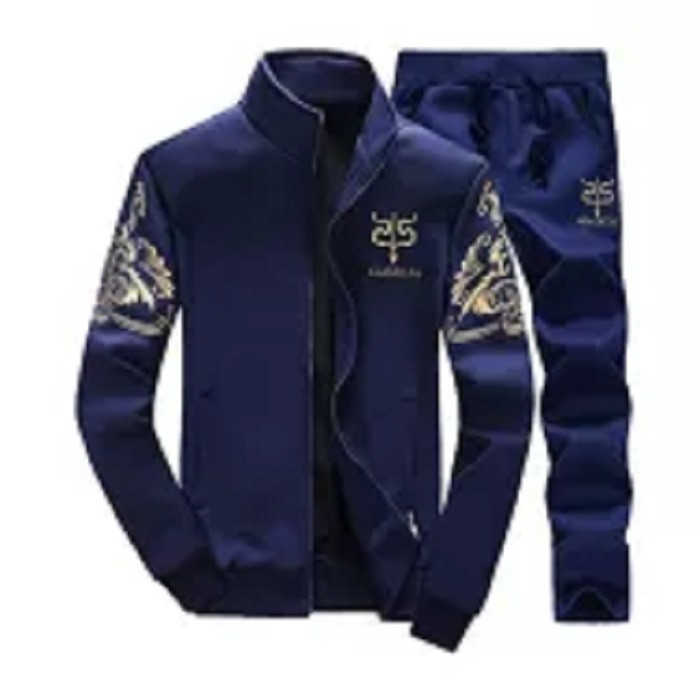 Blue Stylish Jacket with pant For Man