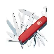 12 in 1 Multi function Army Knife - Red and Silver