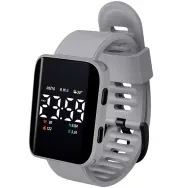 Silicone Fashion Square Electronic Watch Casual Children Wrist Watch