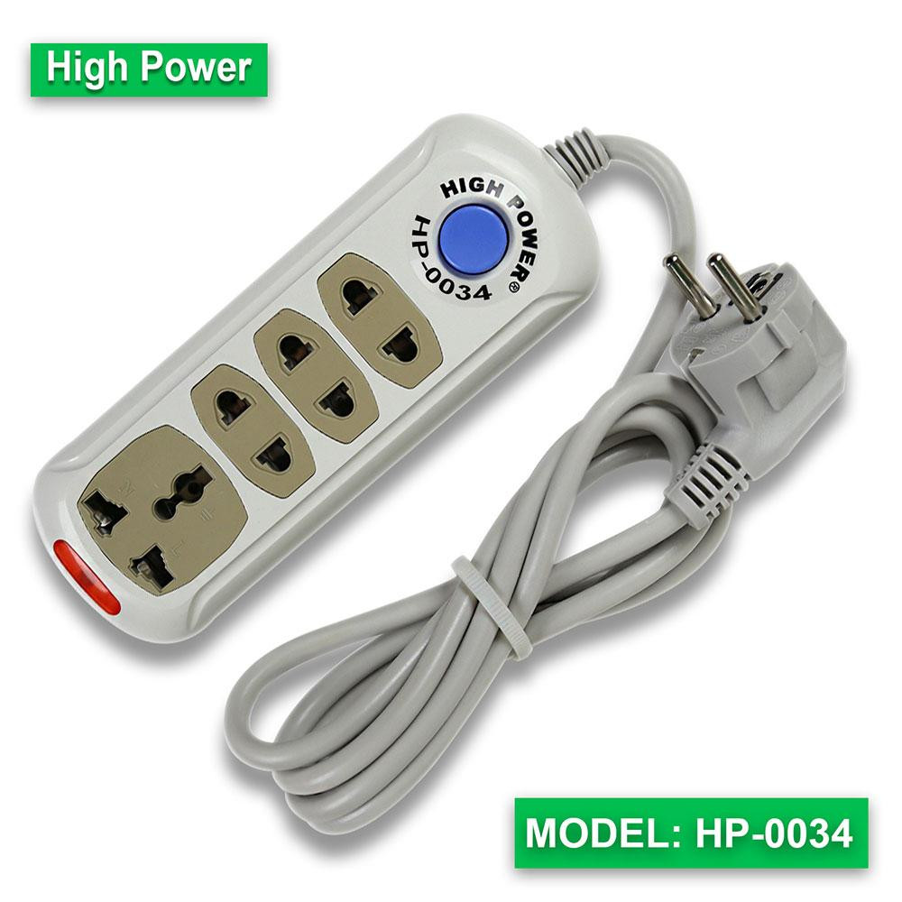 Multiplug 4 port Socket HP-0034