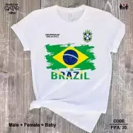 Brazil flag jersey for men