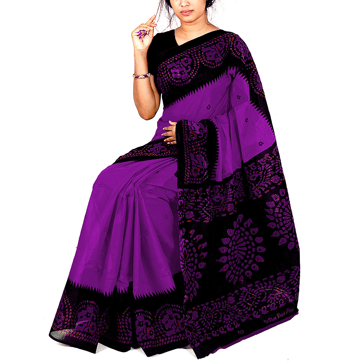 Printed Cotton Saree for Women