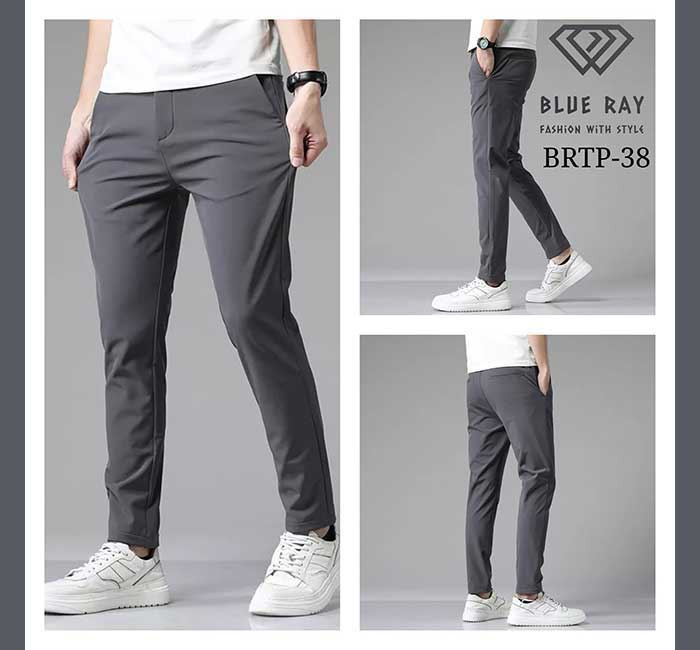 Semi Narrow Gabardine Pant for Men