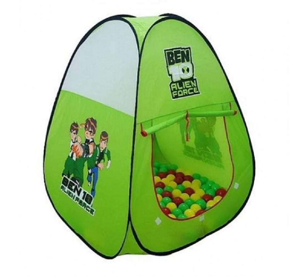 Tent Play House Toy With 50 Ball Set for Kids- Multicolor