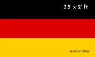 Germany National Flag 5'x3' ft