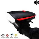 USB Bicycle Light with Horn - Red