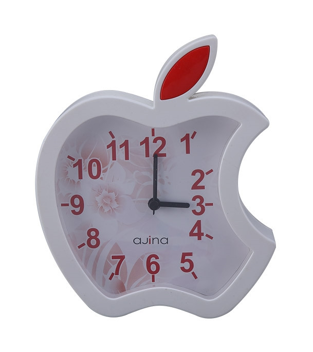 Apple Table Clock Red Brand: Ajina