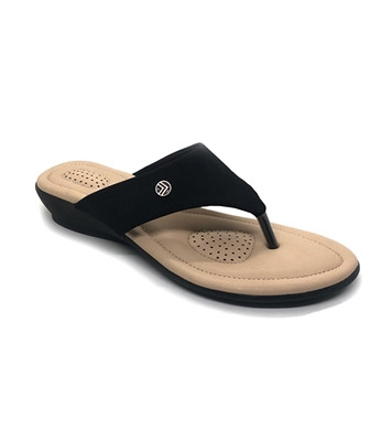 Bay Ladies Open Flat Sandal Mixed