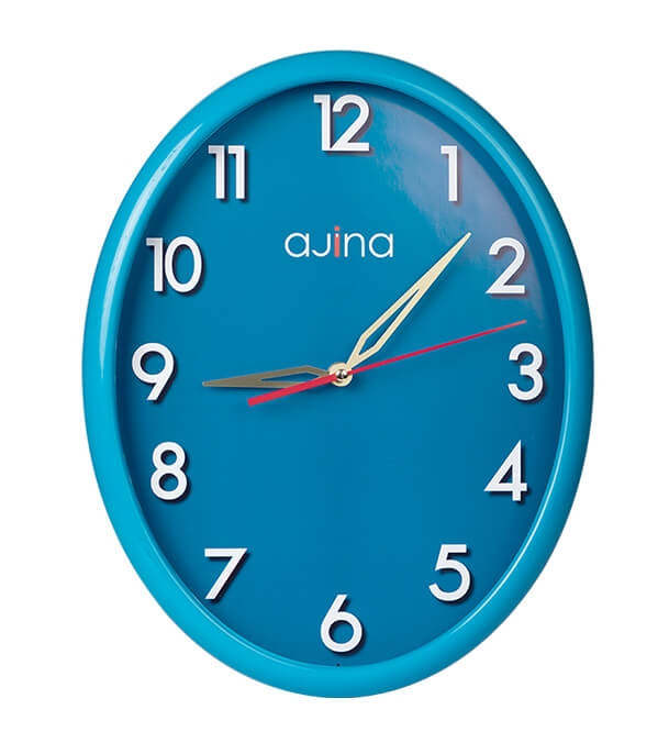 Ajina Tune Wall Clock Oval Brand: Ajina