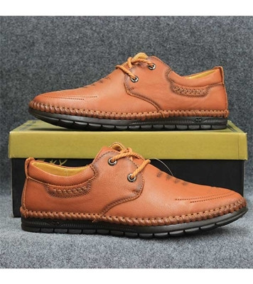 Men's Genuine Leather Casual Shoe MC33BR