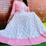 Exclusive designed Gown 1piece long kurti different koti, Gown long kurti For Stylish Women / Girls