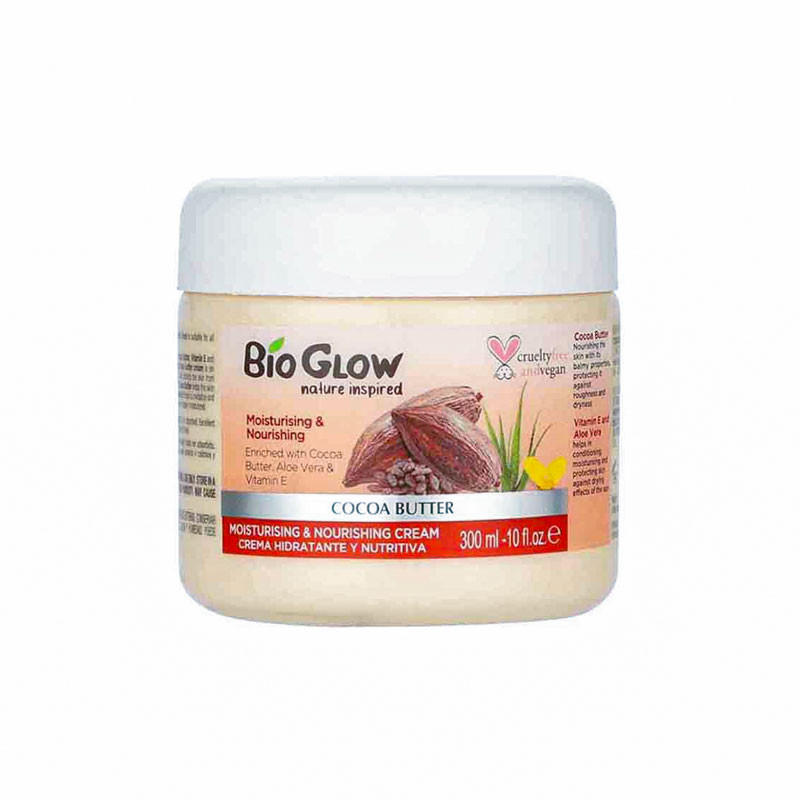 Bio Glow Cocoa Butter Moisturising & Nourishing Cream (300ml)