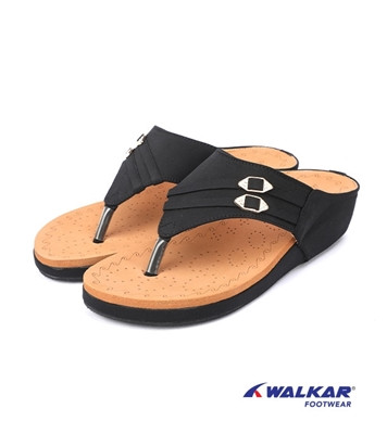 Walkar Ladies Casual Sandal Black