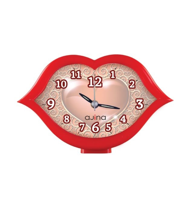 Mouth Table Clock Red Brand: Ajina