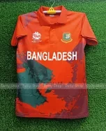 Bangladesh T20 World Cup New Jersey 2022-Red/Away