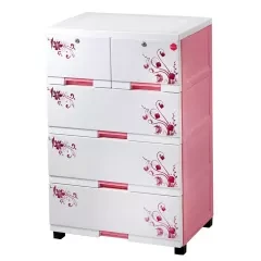 Gold Wardrobe - 4 Step - Pink White