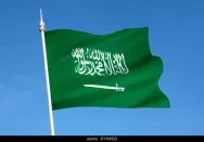 Saudi Arabia National flag 5 Feet BY 3 Feet