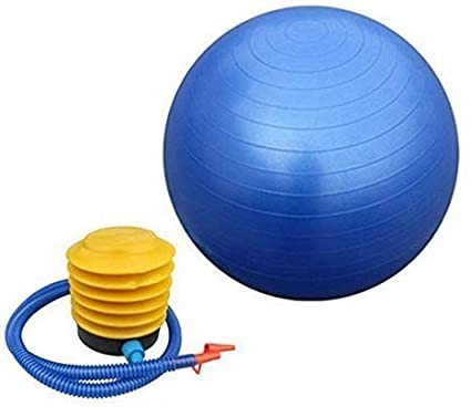 Gym Exercise Ball with Pumper For Body Fitness yoga Ball (75 cm)- Premium Quality