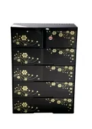 RFL Wardrobe Double 5D KD Deluxe Aurora -Full Black