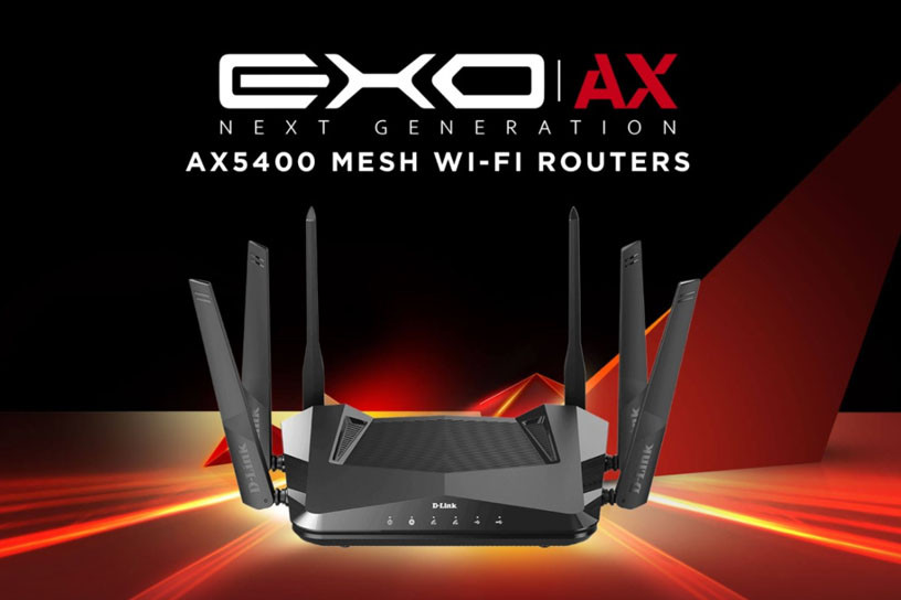 D-Link DIR-X6060 AX6000 Dual Band Multi-Gigabit 8 Antenna Wi-Fi 6 Gaming Router