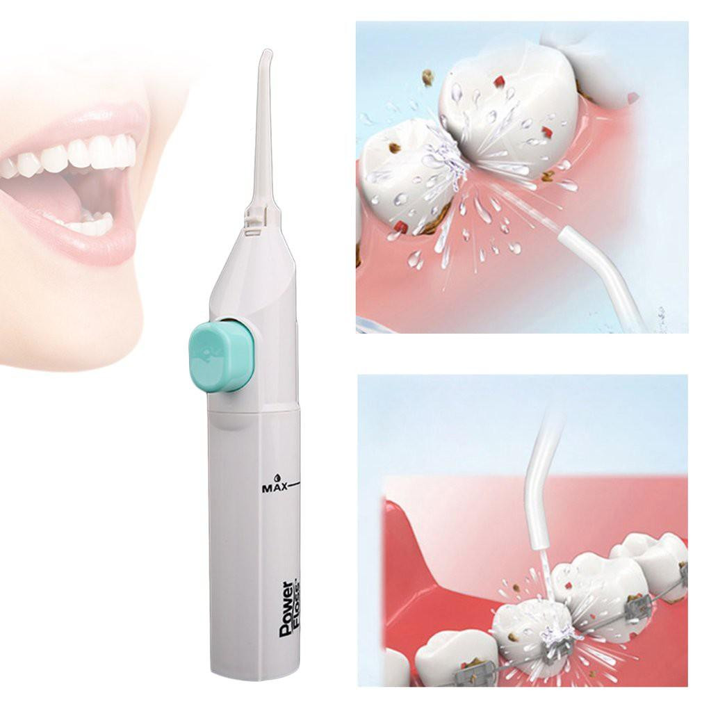 Oral Irrigator Dental Water Power Floss Pick Teeth Cleaning-white