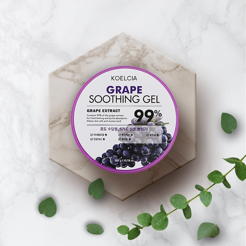 Koelcia Grape Soothing Gel - 300gm