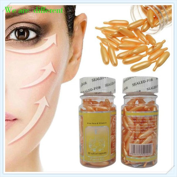 Faciial Essence Vitamin E Facial oil Capsule -90pcs