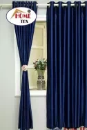 Blue curtain