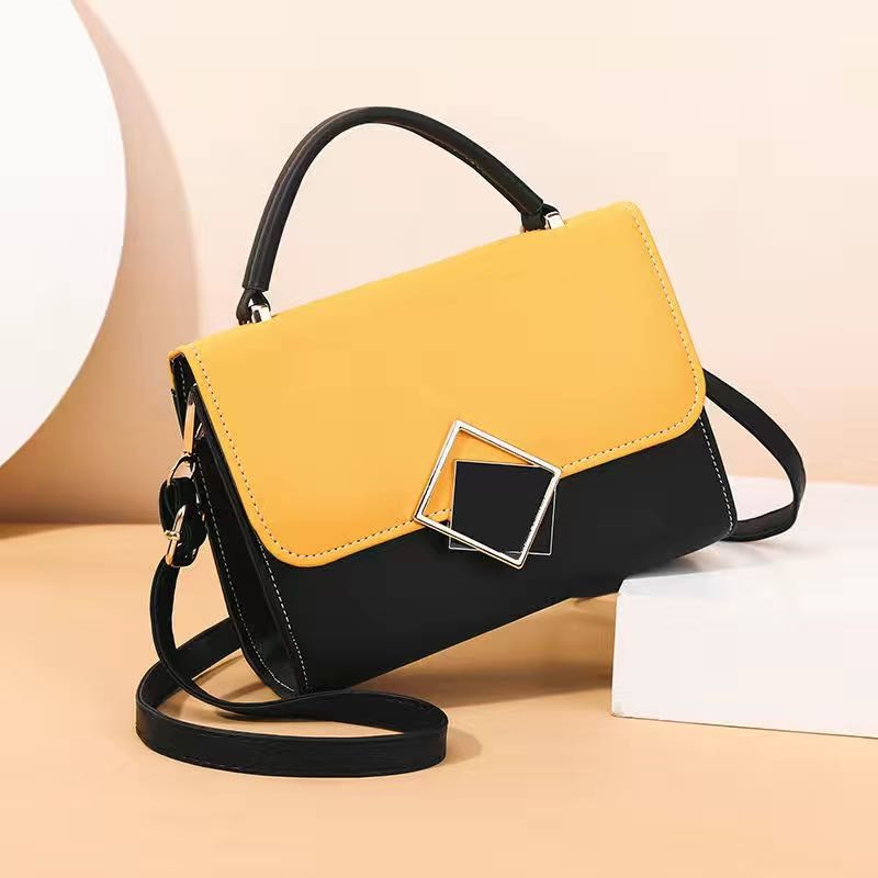 Ladies Candy Color Hand Bag for Women Leather Crossbody Bags Shoulder Bag Travel Handbags Stylish Phone Purse Mini