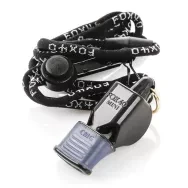 Whistle Fox 40 Classic Plastic Sports Referee Whistle - Black