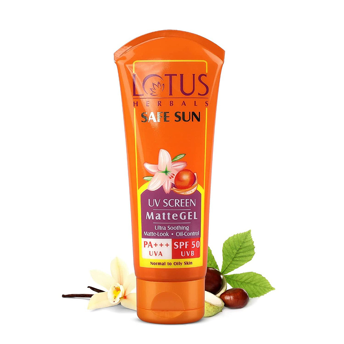 Lotus Herbals SAFE SUN UV Screen Matte Gel SPF 50 -50gm