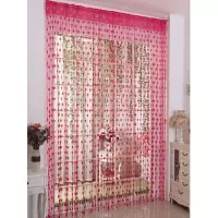 Love Heart Shaped Net Curtain / Porda - 1pcs