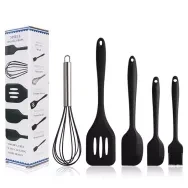 Silicone Utensils Set - 5 Pieces Cookware Set