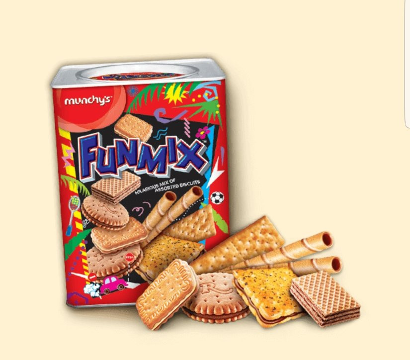 Munchys Funmix Biscuits Assorted 700 gm