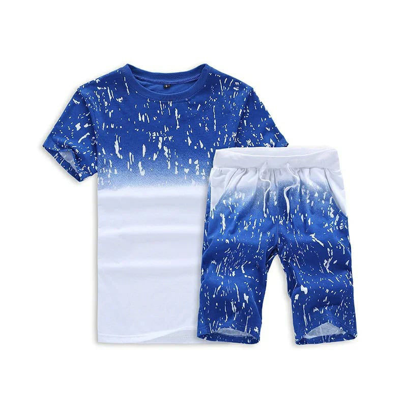 White Printed Exclusive Summer Combo T-Shirt & Pant