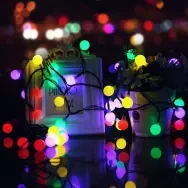 Specialty Lighting Home Decor Globe String Fairy Lights Indoor Outdoor 28 pcs led light Colored Fairy Lights Waterproof Xmas Decorative Starry String Lights