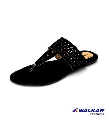 Walkar Ladies Sandal Black