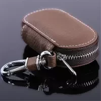 Mini Wallet Car Key Card Holder Organizer Keychain With Zipper Protect Key Case Bag Pouch Purse Simple Design Car Key Holder Fashion