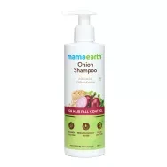 Mamaearth Onion Hair Fall Shampoo for Hair Growth & Hair Fall Control, with Onion Oil & Plant Keratin 250ml