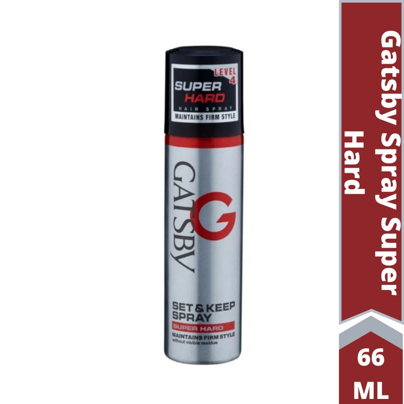 Gatsby Spray Super Hard 66ml