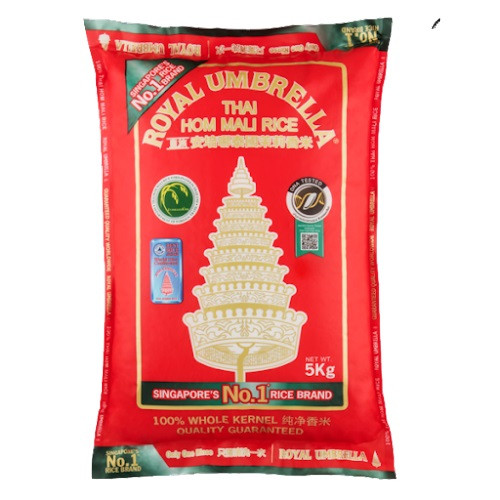 Royal Umbrella Jasmine Rice 5kg