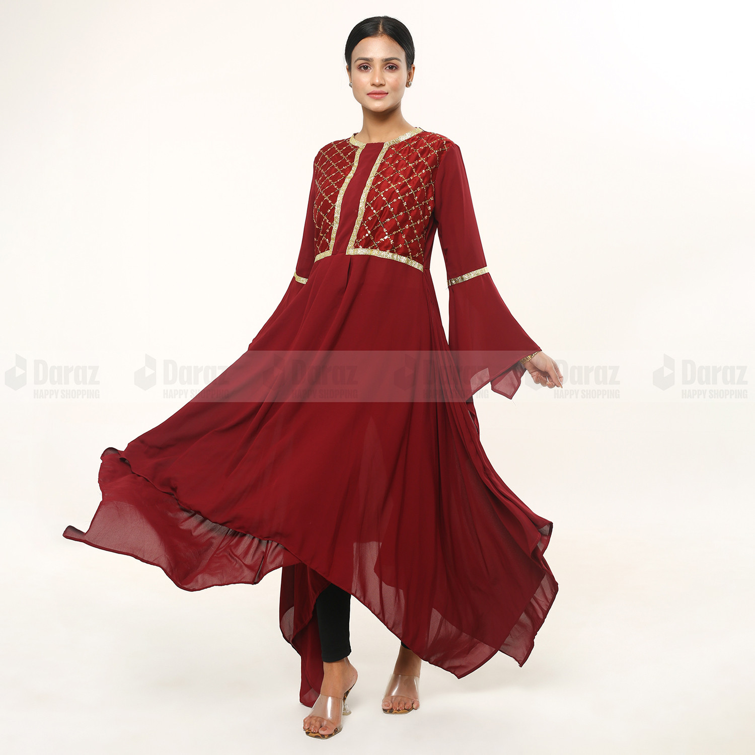 Party Wear Gown, Attractive Kurti for girls